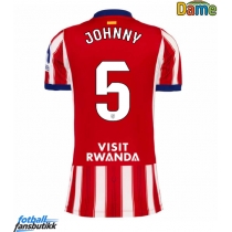 Atletico Madrid Johnny Cardoso #5 Hjemmedrakt Dame 2026-27 Kortermet